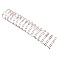 Wire-o para Encadernação 2X1 A5 Rosa Bebê 1 1/4 270fls 04un