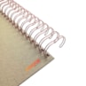 Wire-o para Encadernação 2x1 A5 Rosa Bebê 7/8 para 180 fls 24un