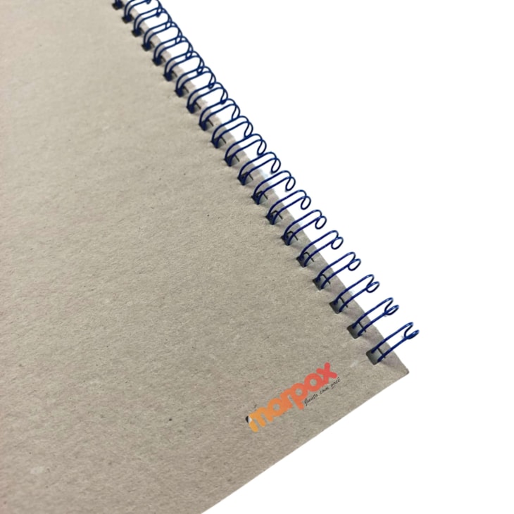 Wire-o para Encadernação 3X1 A4 Azul 3/8 para 60fls 48un