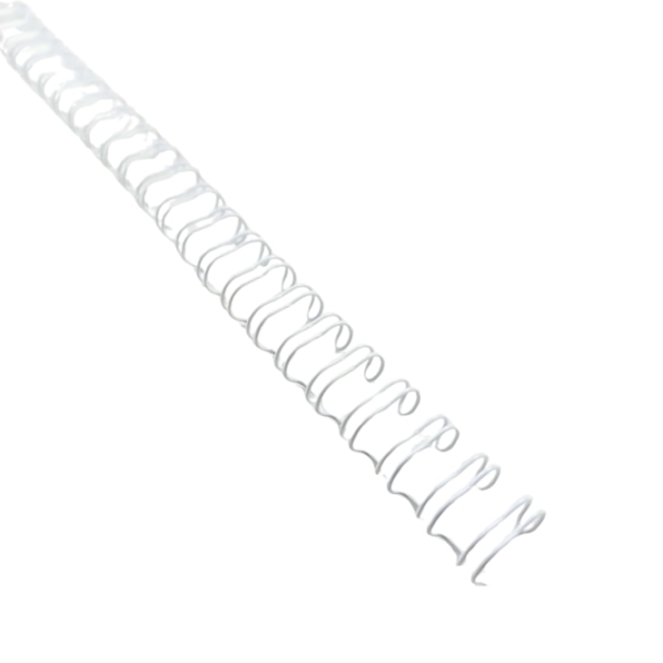 Wire-o para Encadernação 3x1 A4 Branco 1/4 para 25fls 100un
