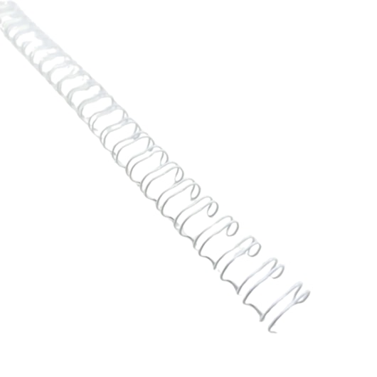 Wire-o para Encadernação 3x1 A4 Branco 5/16 até 50fls 60un