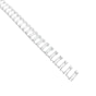 Wire-o para Encadernação 3x1 A4 Prata 1/4 para 25 fls 100un